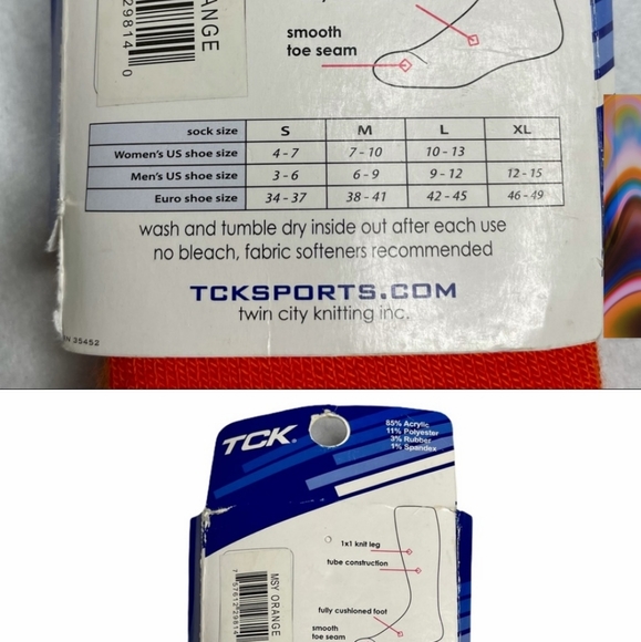 TCK TWIN CITY Soccer Socks Large purple New - Picture 5 of 6